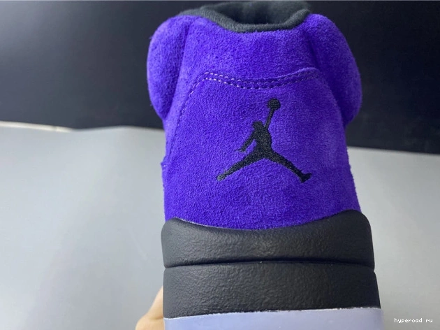 136027-500 Retro 5 Air Jordan Grape Alternate 1213